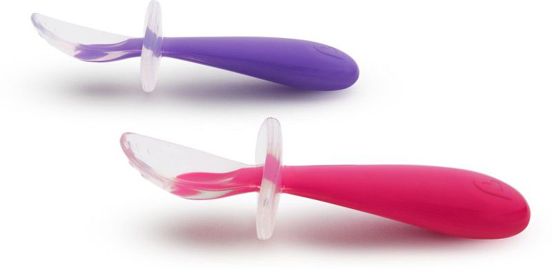 MUNCHKIN Scoop Spoon - Pink, Purple  (Multicolor)