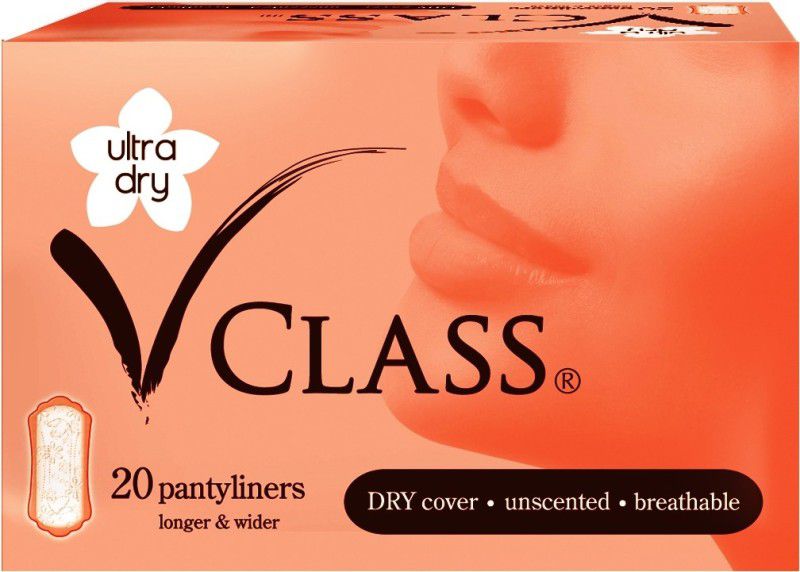 VClass ULTRA DRY Pantyliner  (Pack of 20)