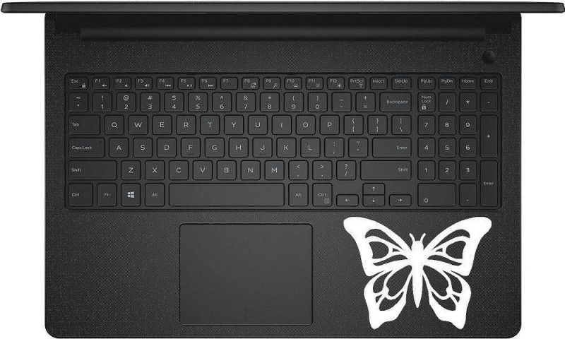 ARWY lptwhtbutterfly Vinly Laptop Decal 106.6