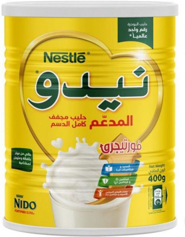 NESTLE Nido Fortified (Imported) Milk Substitutes Powder  (400 g)