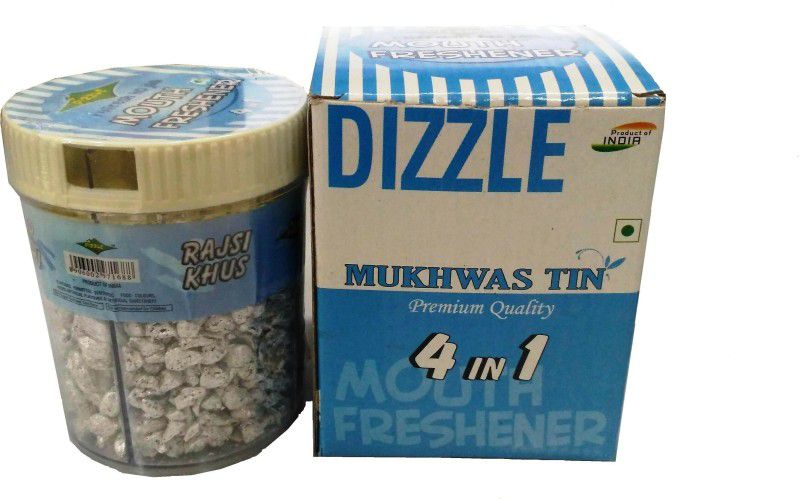 DIZZLE 4 in 1 Mukhwas Tin Mint Marshmallow  (250 g)