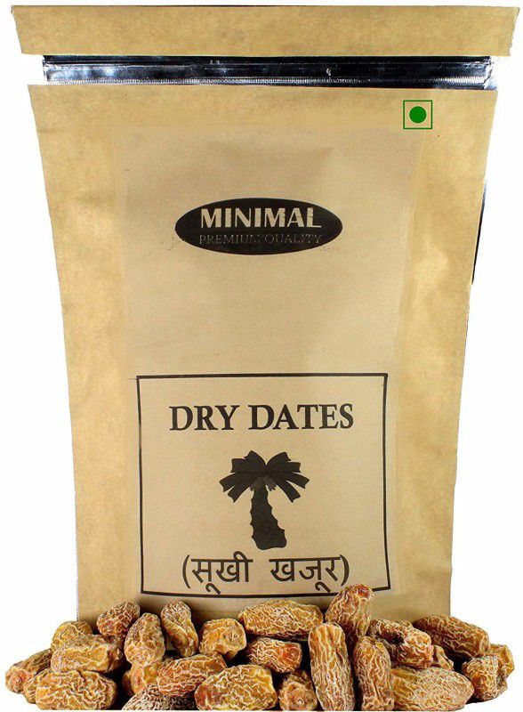 Minimal Yellow Dry Dates/Peela Sukha Khajoor Dates  (250 g)
