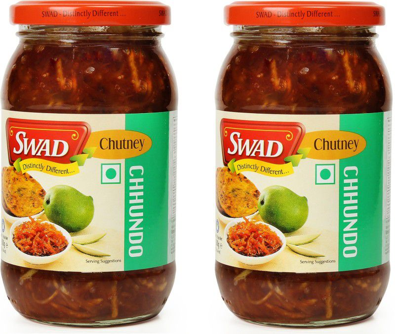 SWAD Delicious and Tangy Mango Chhundo Pickle | Aam Chhunda | 500g Each Mango Pickle  (2 x 500 g)