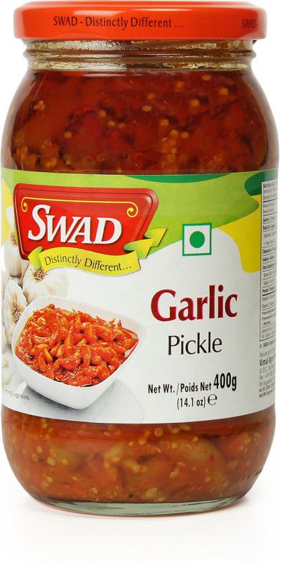 SWAD Distinctly Different and Delicious Garlic Pickle/ Lahsun Achar - 400g Garlic Pickle  (400 g)