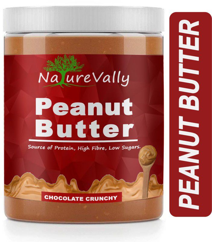 NatureVally Chocolate Crunchy Peanut Butter 950g Pack Of 2 | Rich in Protein Premium 950 g  (Pack of 2)