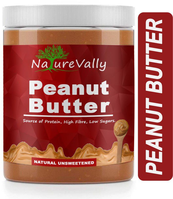 NatureVally Natural Unsweetened Peanut Butter 850g Pack Of 2 | Rich in Protein Ultra 850 g  (Pack of 2)