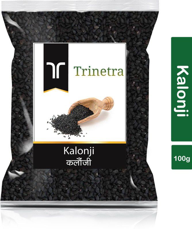 Trinetra Premium Quality Kalonji (Nigella Seeds)-100gm (Pack Of 1)  (100 g)