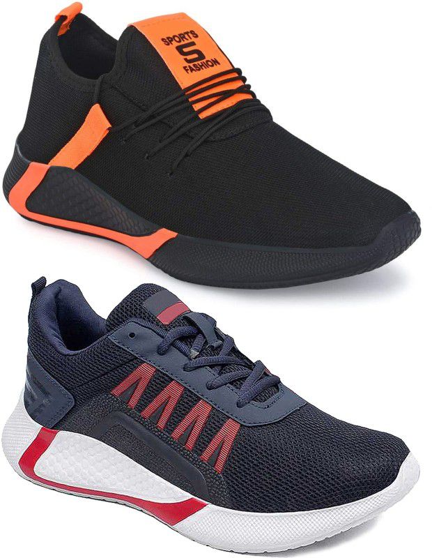 Exclusive Affordable Collection of Trendy & Stylish Sport Sneakers Shoes Running Shoes For Men  (Multicolor)
