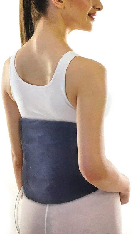 Emporium Fast heat Body Pain Relief Therapy Heat Belt Electric Heating Belt for men-women Back & Abdomen Support  (Grey)