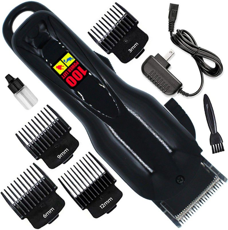QGS Washable Rechargeable Beard Moustache Hair Trimmer High Power Hair Clipper 154 Fully Waterproof Grooming Kit 120 min Runtime 4 Length Settings  (Multicolor)
