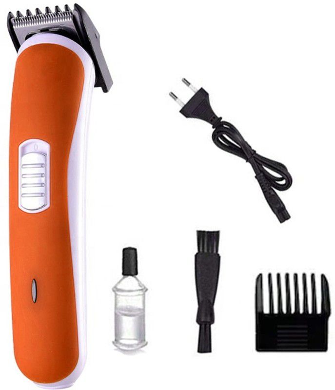 POMF Rechargeable Adjustable Comb Removable Cutting Head Hair Clipper & Trimmer Grooming Kit 120 min Runtime 3 Length Settings  (Multicolor)