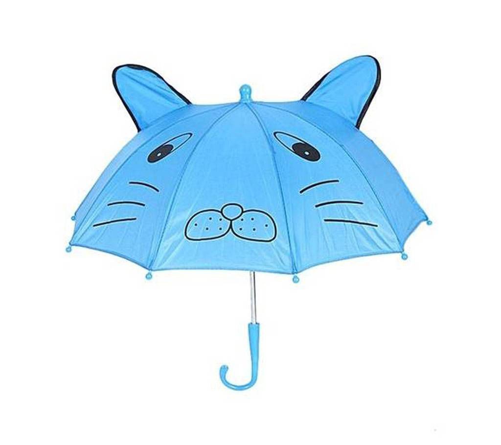 Metal and Polyester Fashionable Umbrella - Blue