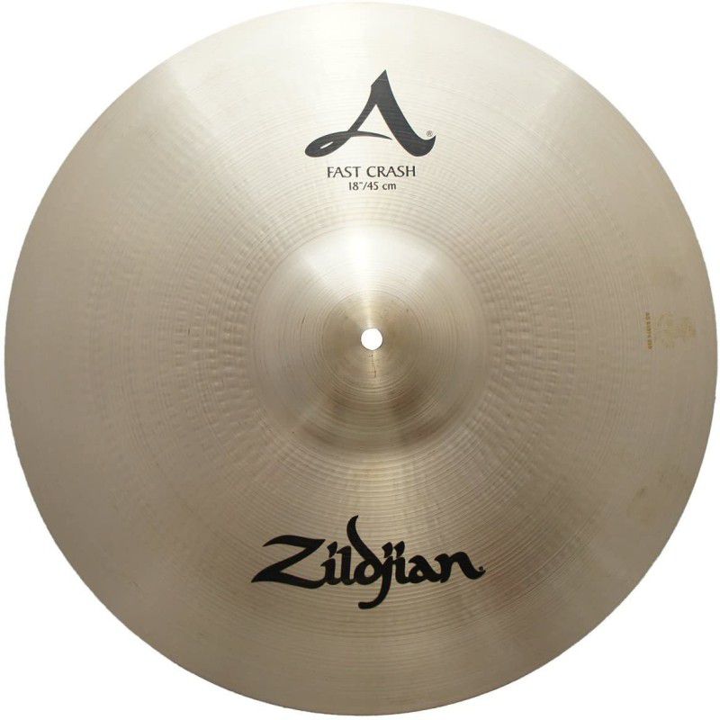 Zildjian A-0268 18" A Series Fast Crash Cast Bronze Drum set Cymbal Clash Cymbal