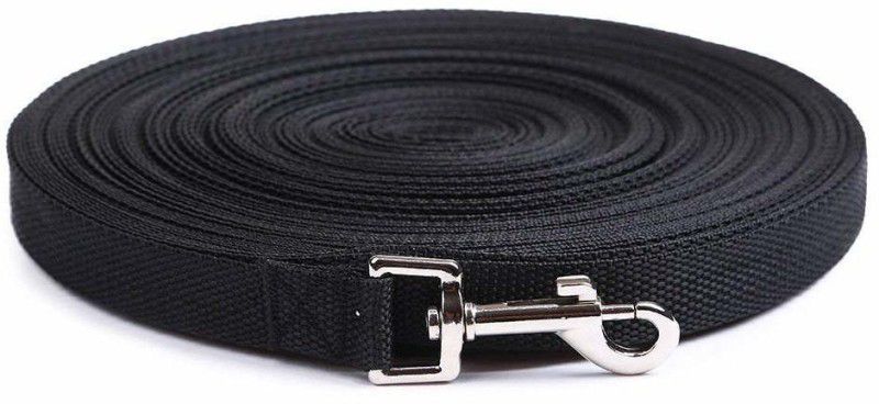 PetValley Nylon Rope Dog Leash Strong and Durable (1"inch X 10ft, Black, Waterproof) 305 cm Dog & Cat Strap Leash  (Black)