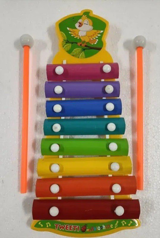 KIDDYS Xylophone with 8 nods Musical Toy for Babies/Kids for Boys & Girls  (Multicolor)