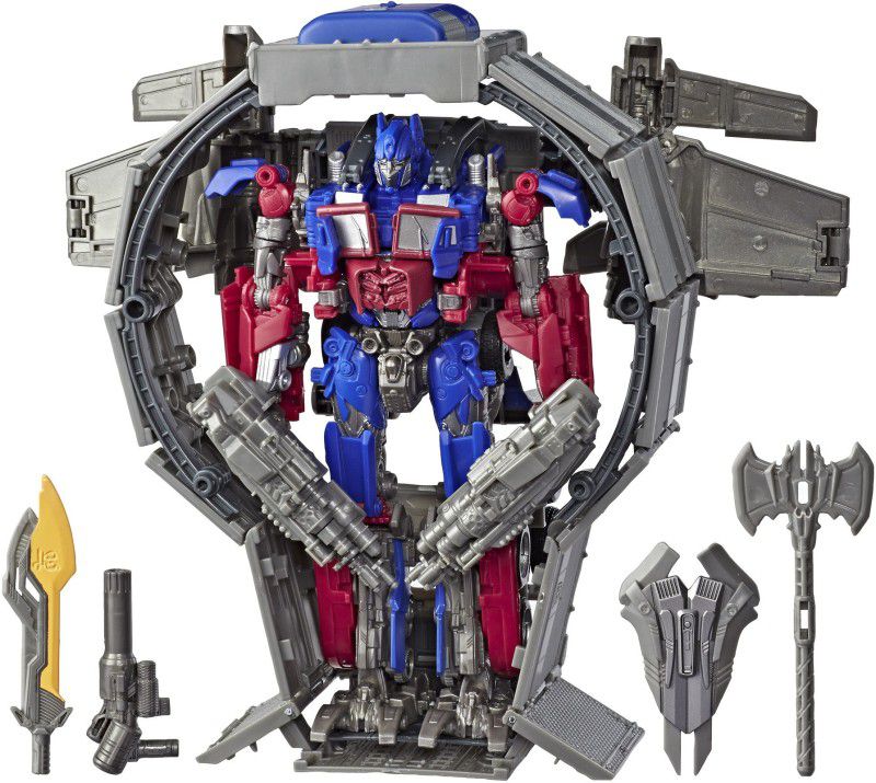 TRANSFORMERS Toys Studio Series 44 Leader Class: Dark of the Moon movie Optimus Prime, Ages 8 and Up, 8.5-inch  (Multicolor)