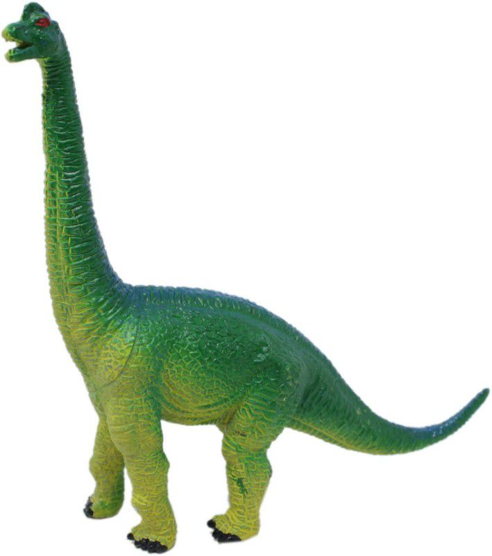 Shoppernation Small Brachiosaurus Dinosaur Action Figure Toy (5 Inch Tall) Jurassic Wildlife Mini Dinosaur Toys - Green (1TNG370)  (Multicolor)