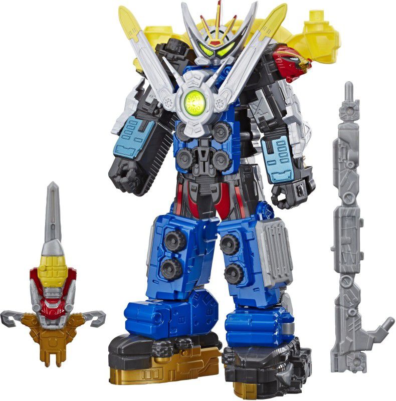 Power Rangers Beast Morphers Beast-X Ultrazord Action Figure Toy from TV Show  (Multicolor)