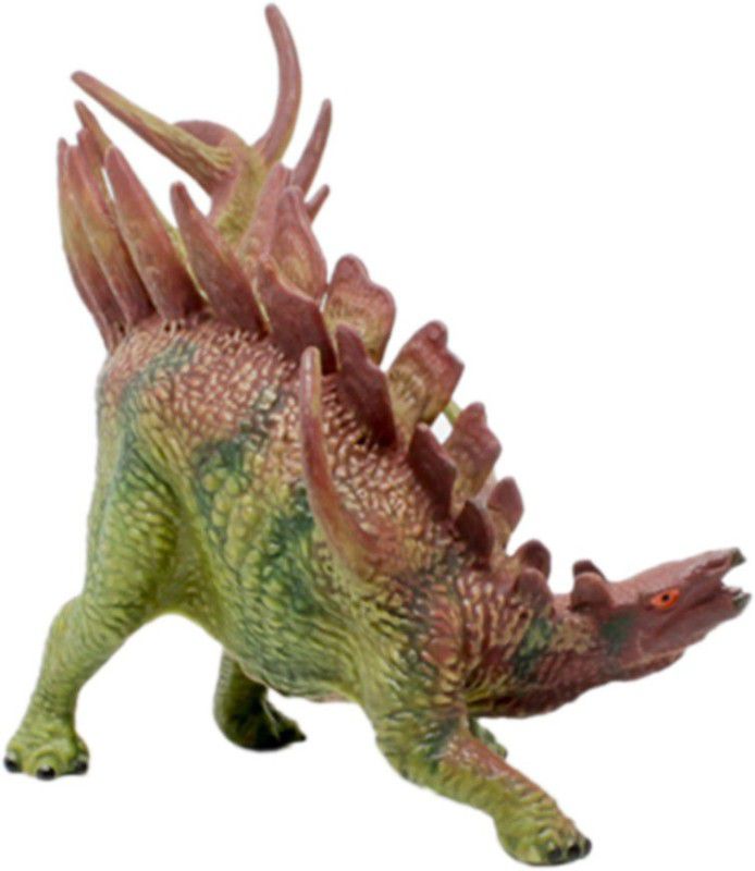 Shoppernation Kentrosaurus Dinosaur Toy 7 Inch - Big Realistically Detailed Toys - Green (1TNG265)  (Multicolor)