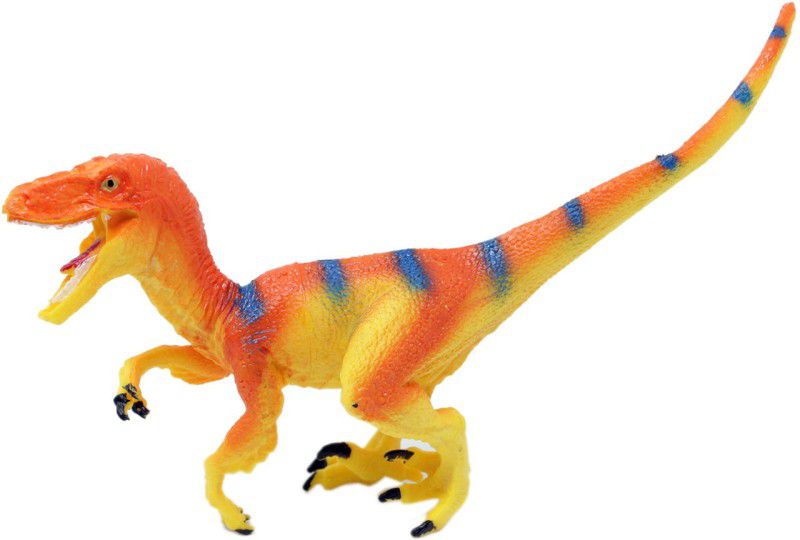 Shoppernation Small Dinosaur Action Figure Toy Jurassic Wildlife Mini Dinosaur Toys - Orange (1TNG367)  (Multicolor)