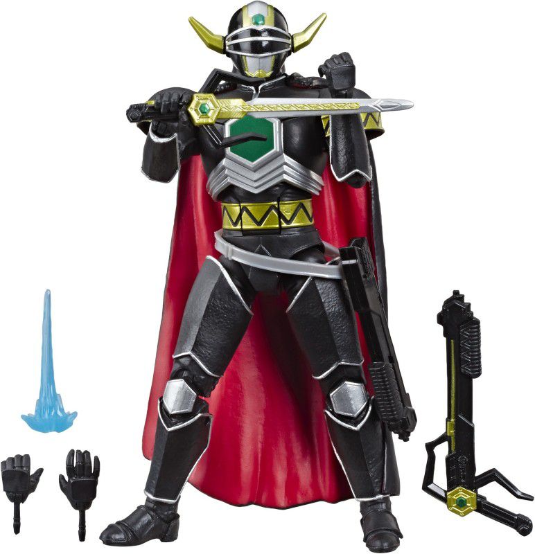 Power Rangers Lightning Collection 6-Inch Lost Galaxy Magna Defender Collectible Figure with Accessories  (Multicolor)