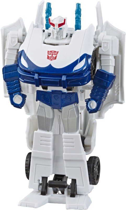 TRANSFORMERS Toys Cyberverse Action Attackers: 1-Step Changer Prowl Action Figure -Repeatable Shock Blast Action Attack - For Kids Ages 6 and Up, 4.25-inch  (Multicolor)