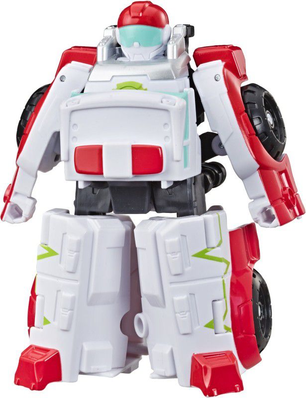 TRANSFORMERS Heroes Rescue Bots Academy Medix the Doc-Bot Converting Toy, 4.5-Inch Figure, For Kids Ages 3 and Up  (Multicolor)