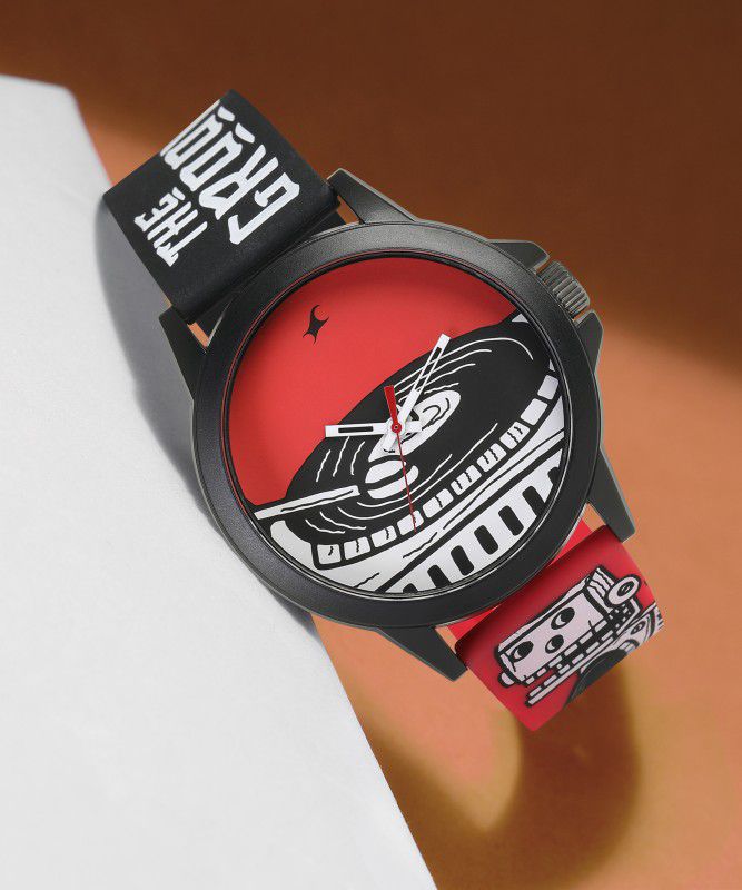 Tees Wicked Lines Analog Watch - For Men 38024PP43