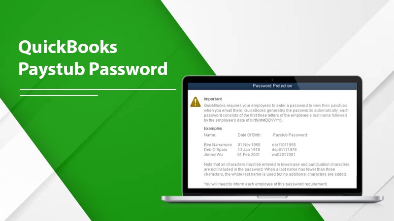 How Can I Change My QuickBooks Paystub Password?