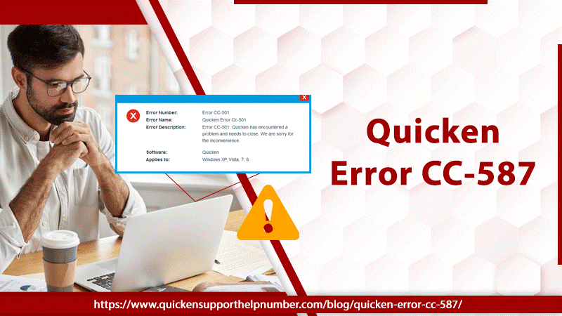 How To Eradicate Quicken Error CC-587 In No Time?