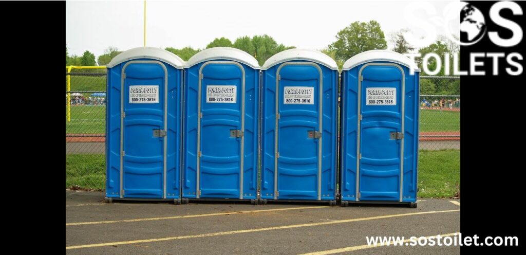 portable toilet rental for event
