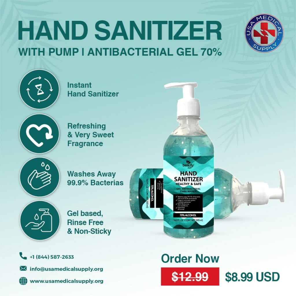 Keep Your Hands Germ Free With Antibacterial Hand Sanitizer