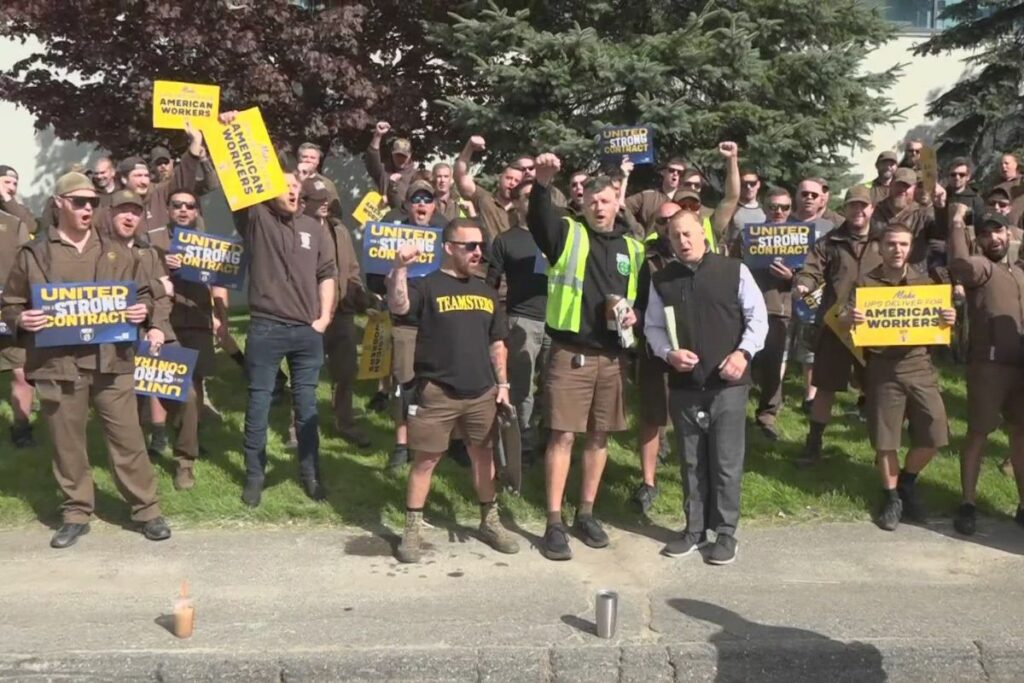 UPS Workers Call for Fair Treatment and Improved Working Conditions