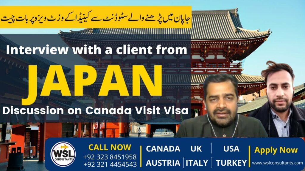 Requirements for Canada Visa from Japan