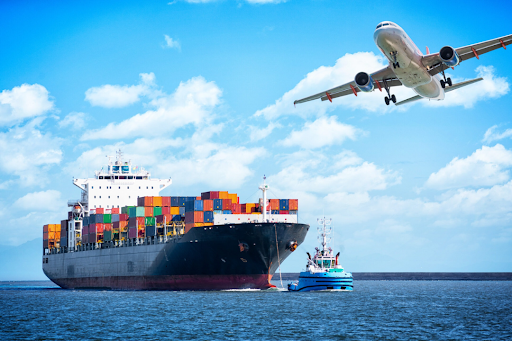 What is the difference between logistics and transportation?