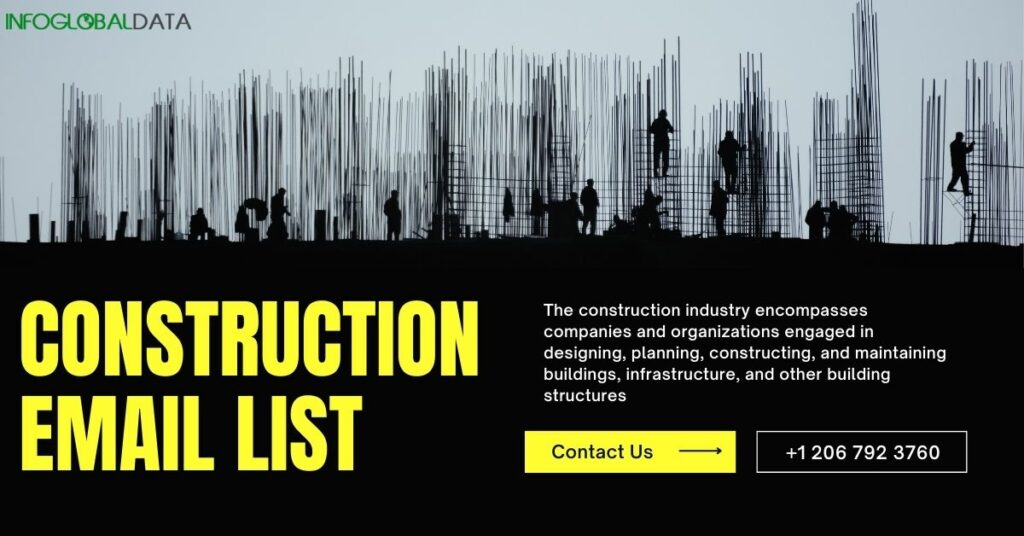 buy Construction Industry Email List