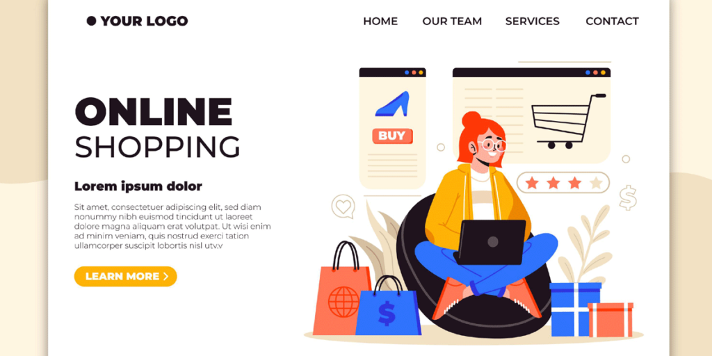 Perfect Ecommerce Landing Page