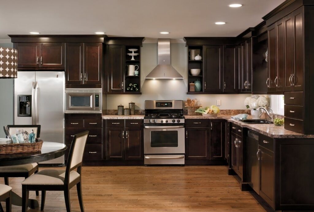Transform Your Kitchen with Dark Brown Kitchen Cabinets