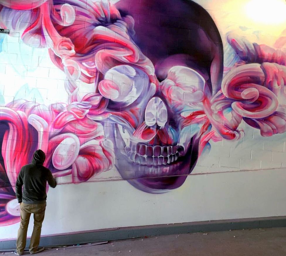 The Artistic Revolution of Wall Graffiti Artists.