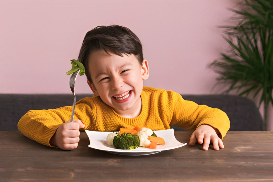 Love for Vegetables in Kids