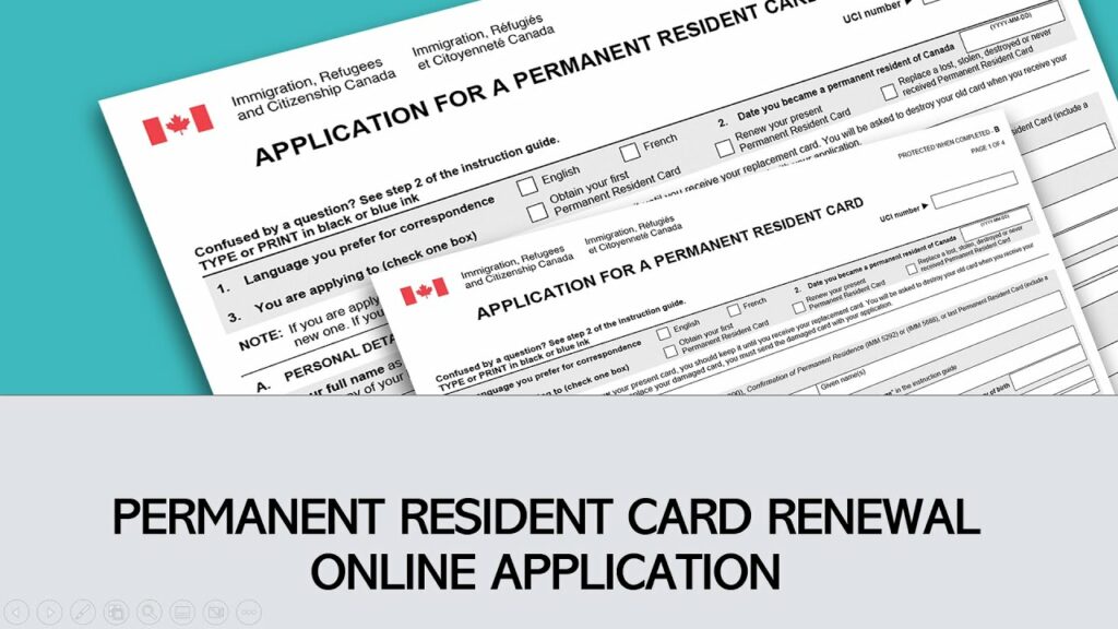 How To Complete A Permanent Residency Application Agency:
