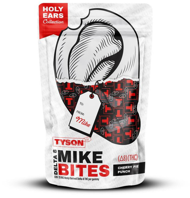 Tyson 2.0 Mike Bites 500mg 20-pack Delta 8 Gummies – 1ct