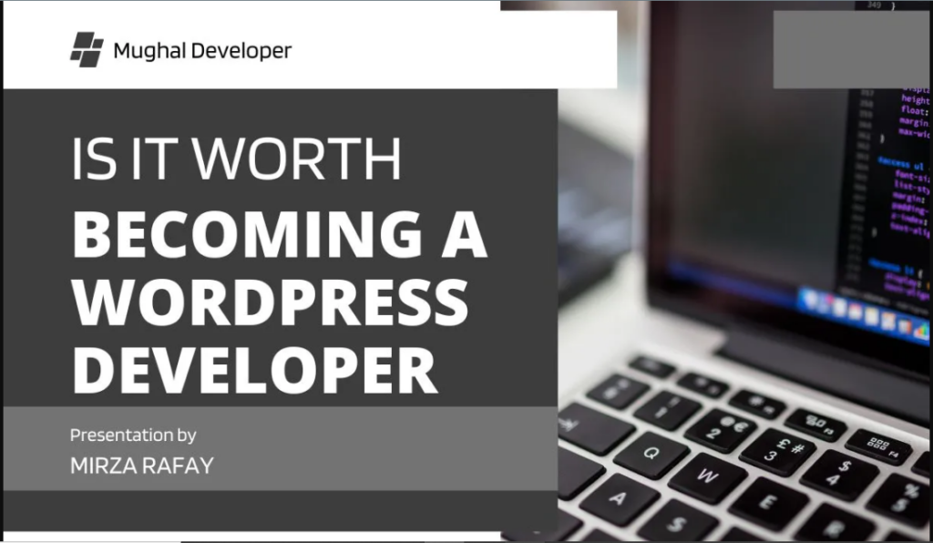 The Value of Becoming a WordPress Developer in 2023