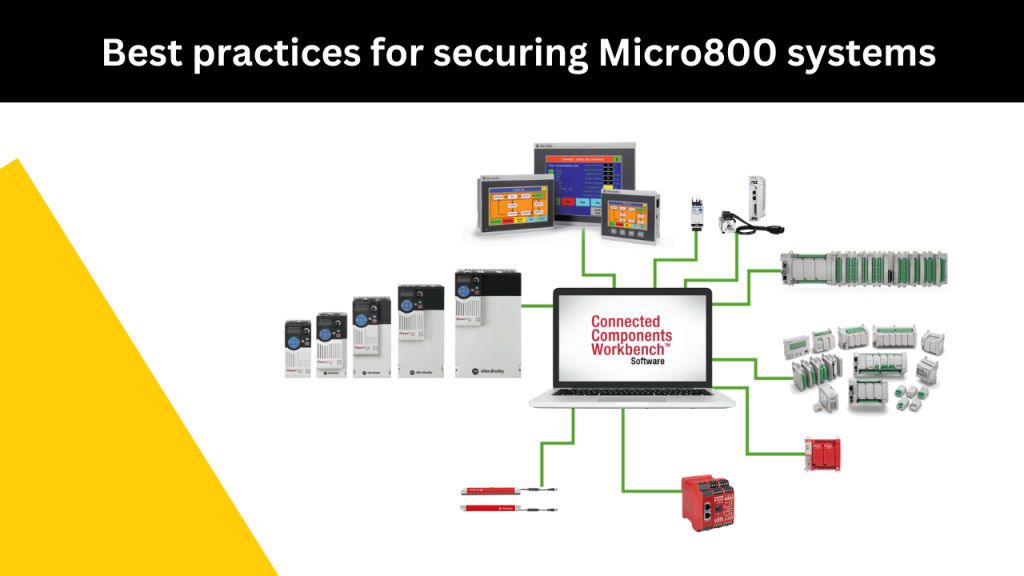 Best practices for securing Micro800 systems