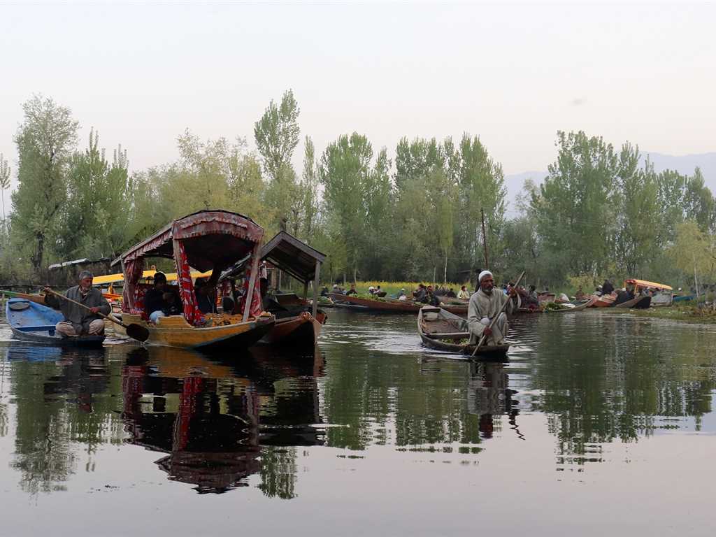 houseboats in Srinagar Kashmir