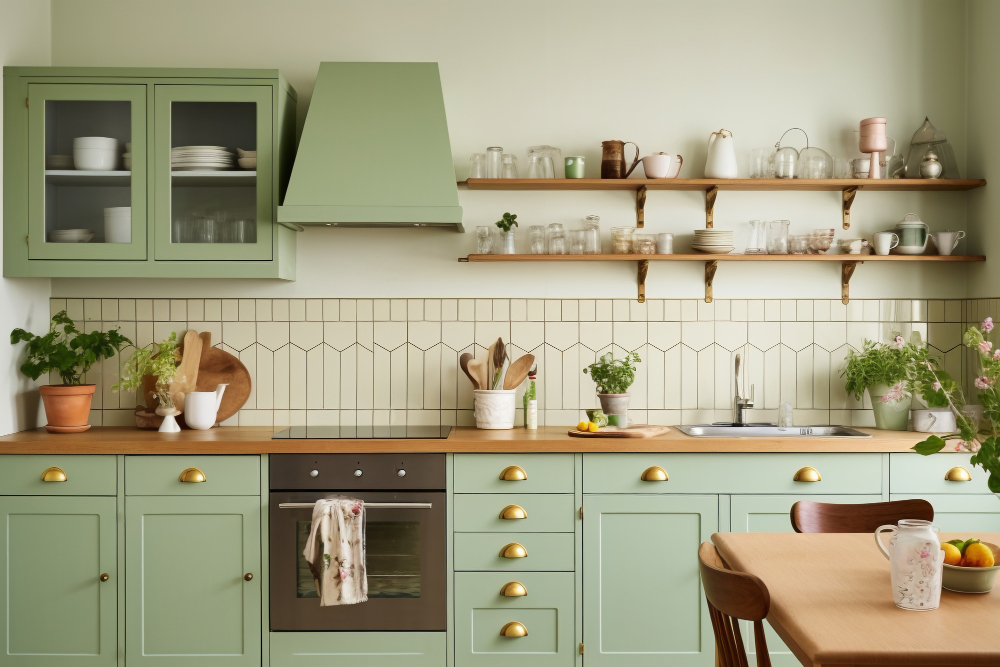 Elevate Your Culinary Space: The Allure of Olive Green Kitchen Cabinets
