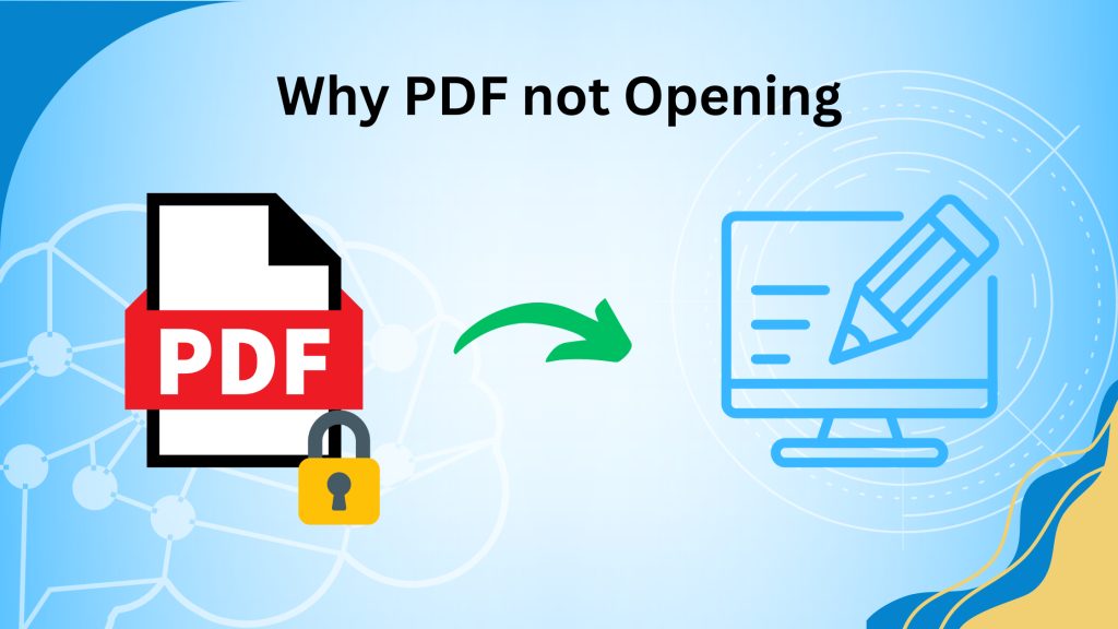 why PDF not opening