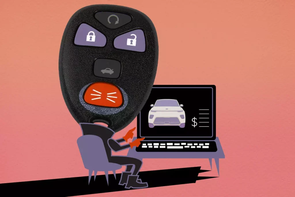 How does a car check protect against vehicle scams?