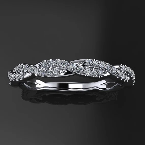 Find the Most Stunning Black Diamond Infinity Rings Online