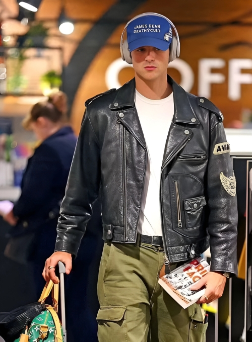 Why the Jacob Elordi Black Leather Jacket is the Ultimate Style Inspiration